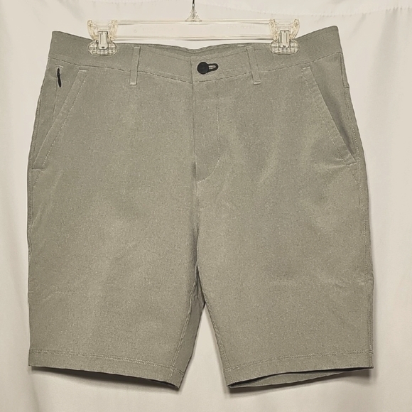 Public Rec Mens 5-pocket Stretch Fog Gray Golf All-Day Travel Shorts Size 32 - Picture 1 of 4